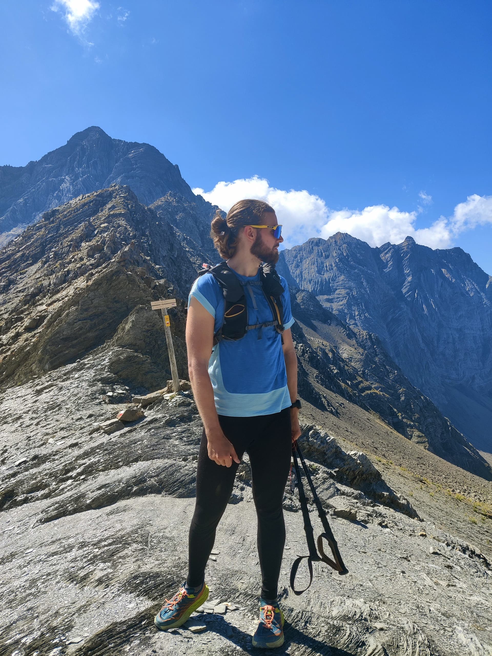 Simon Myway on the GR54